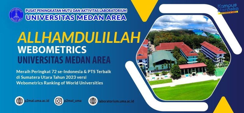 Peringkat Perguruan Tinggi Universitas Medan Area Melesat Naik Ke Rank ...